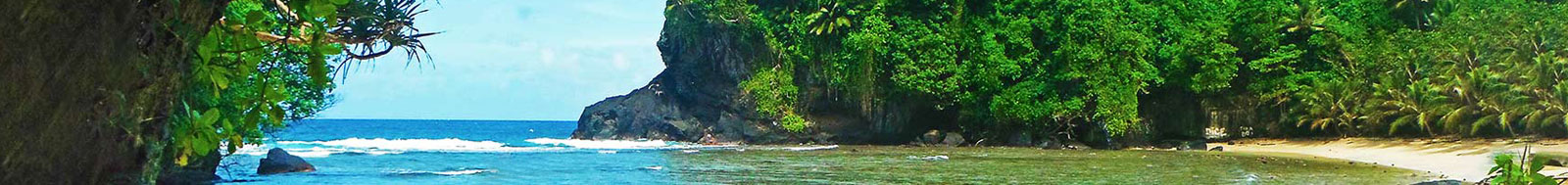 water stream over rocks