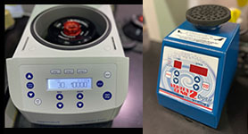 centrifuge & vortex