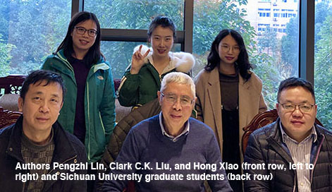 Liu book authors and Sichauan University graduate students