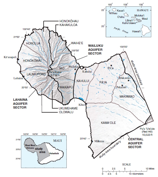 maui aquifer diagram